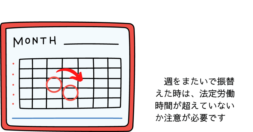 振替休日と代休の違い